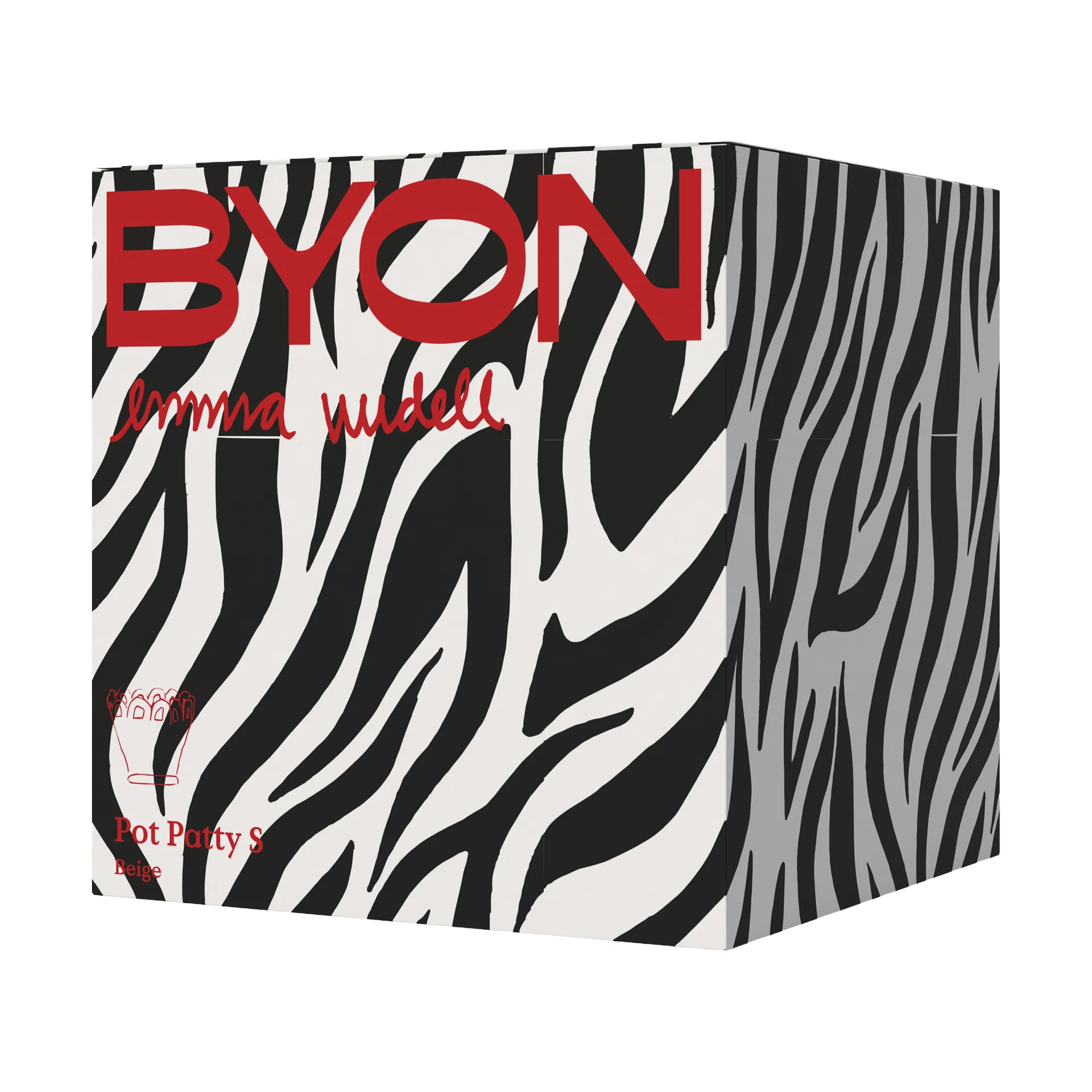 Patty vaso S Ø25 cm, Bege Byon