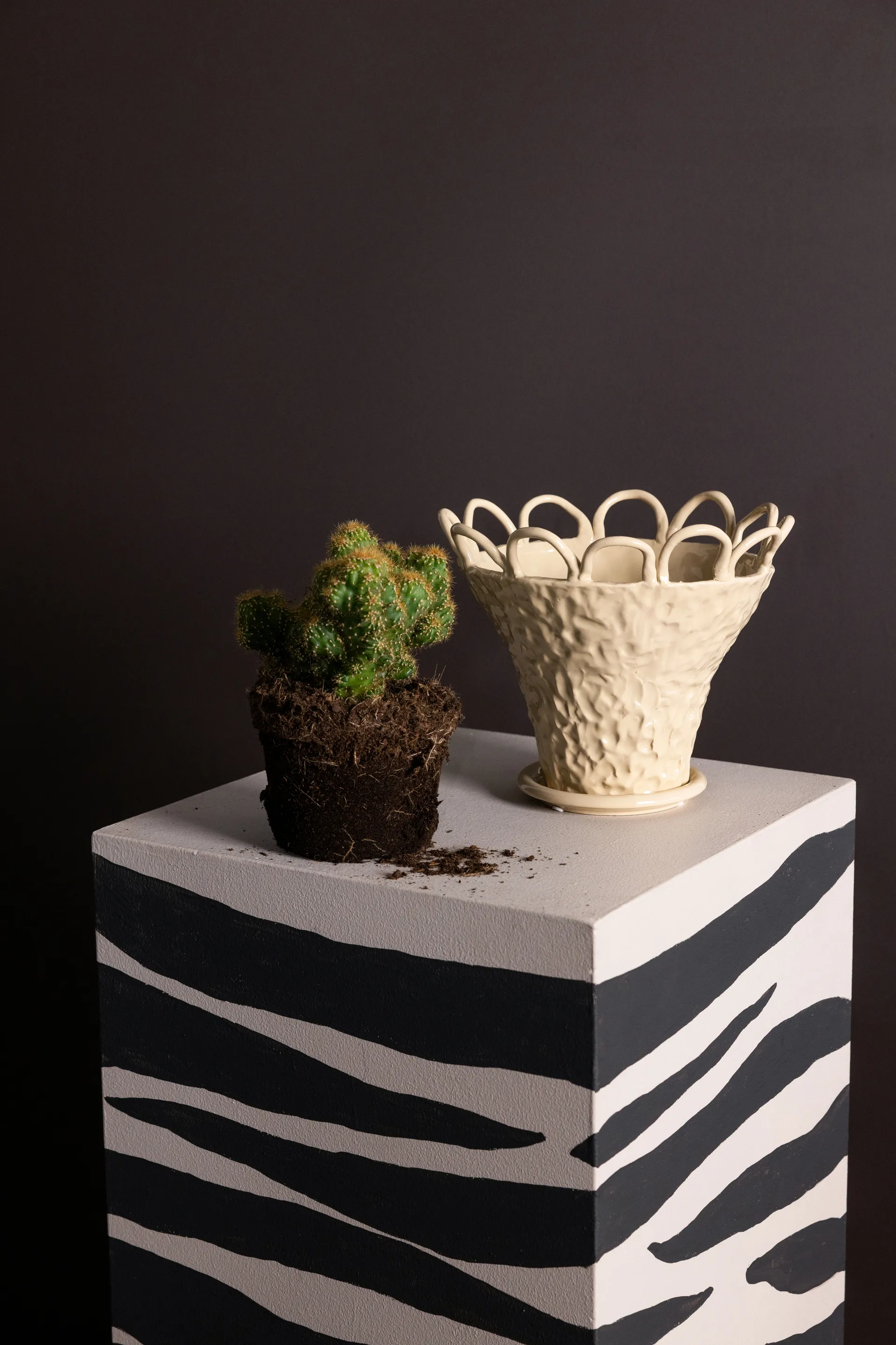 Patty vaso S Ø25 cm, Bege Byon