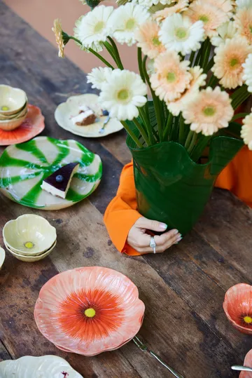 Poppy tigela - Beige, Ø11 cm - Byon