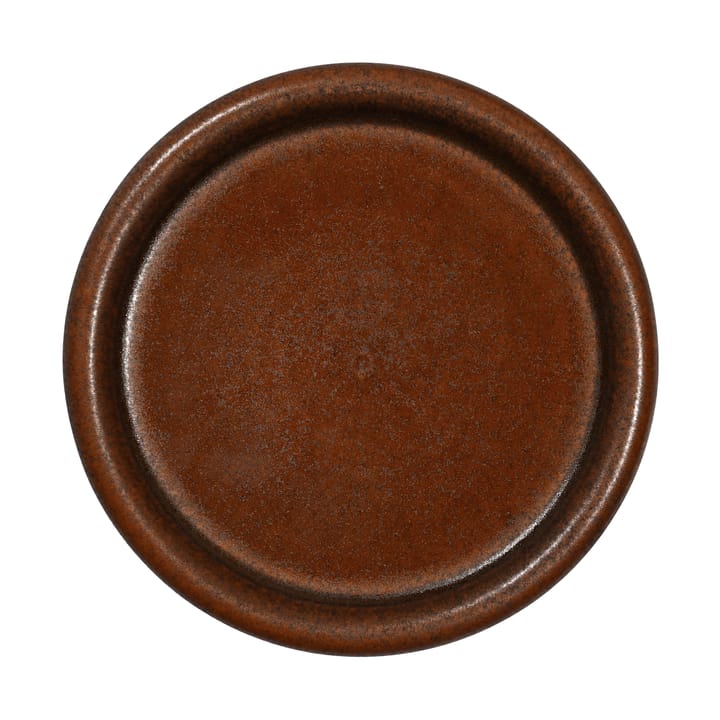 Porto prato de sobremesa pequena Ø17 cm - Castanho - Byon