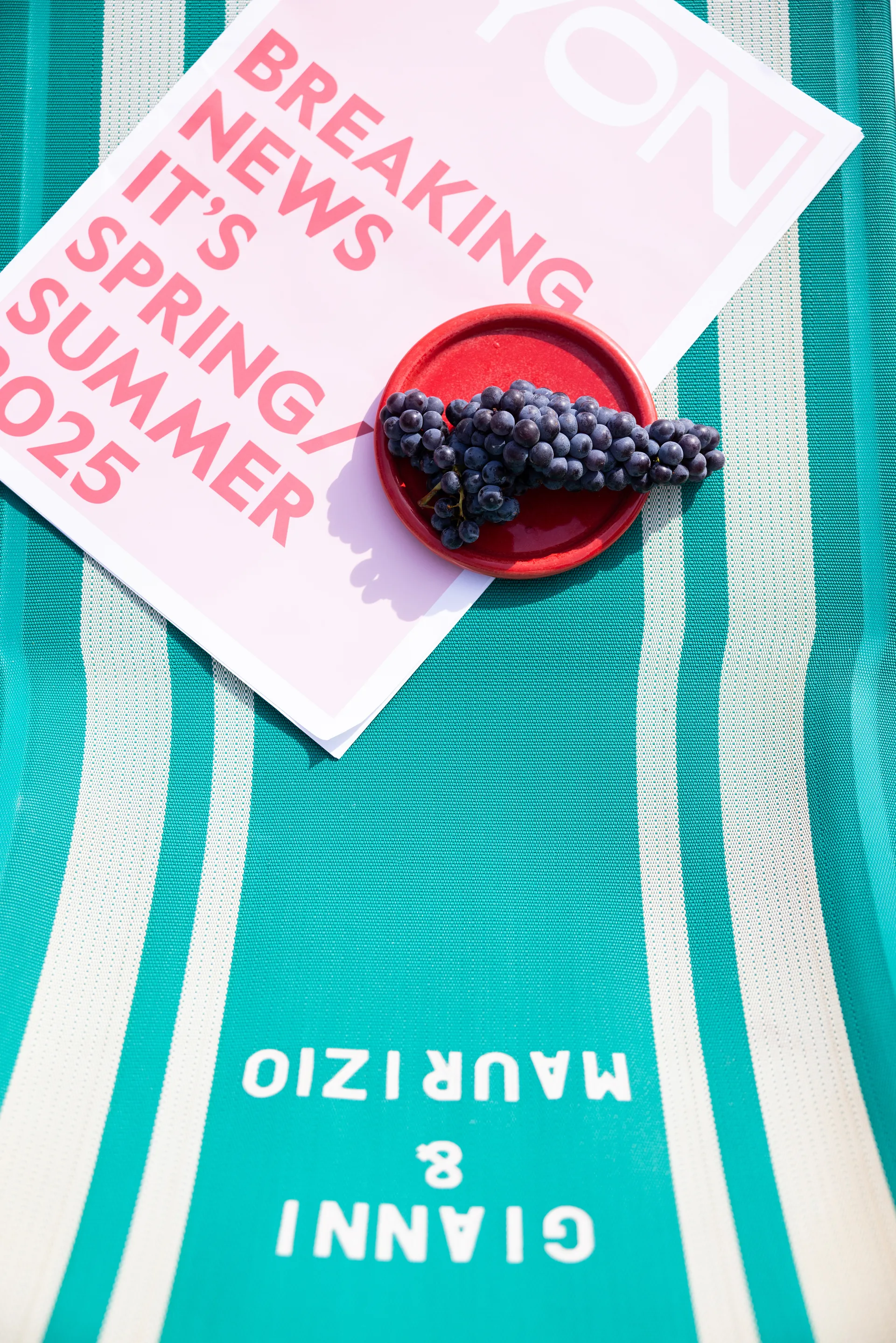 Porto prato de sobremesa pequena Ø17 cm, Vermelho Byon