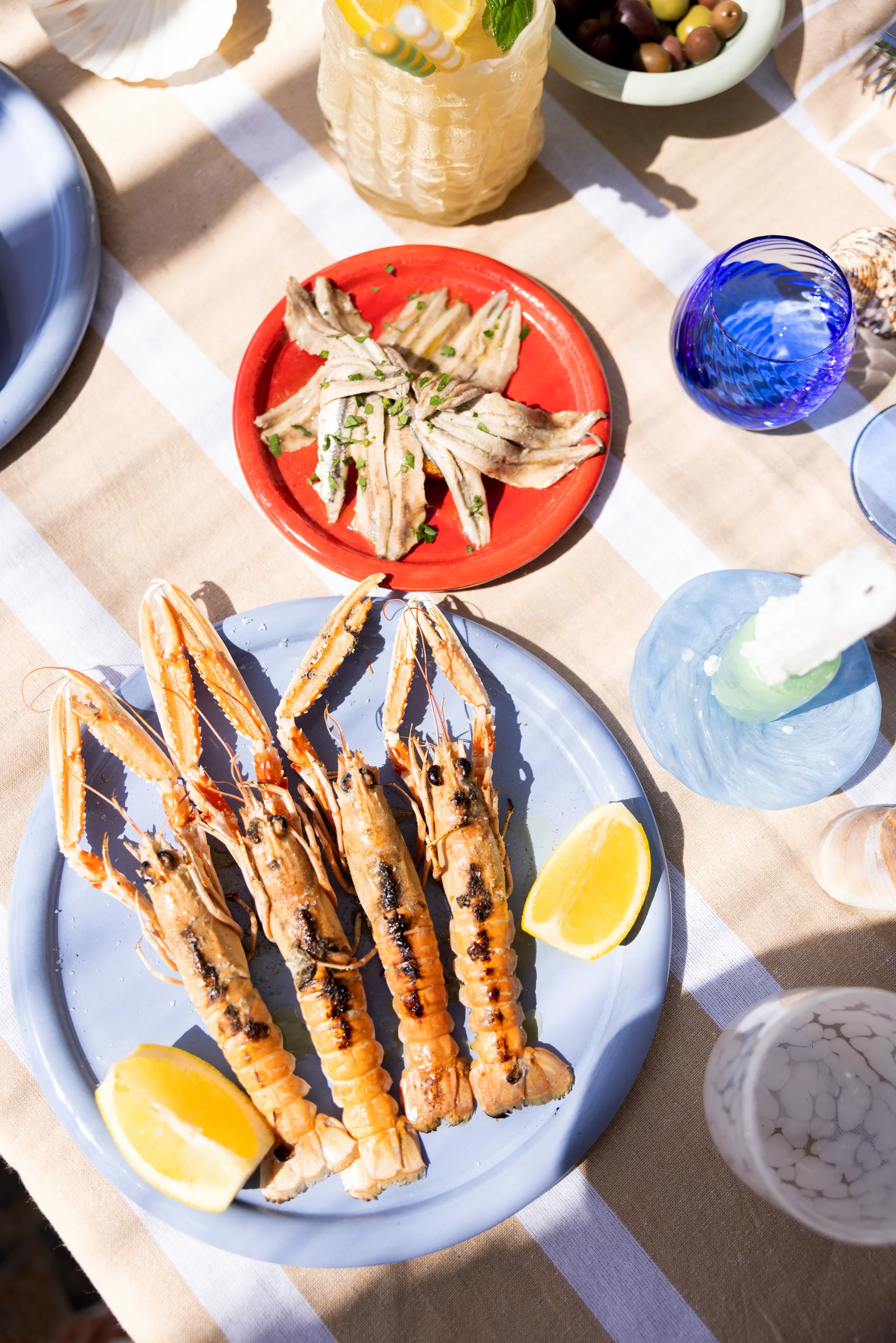 Porto prato de sobremesa pequena Ø17 cm, Vermelho Byon