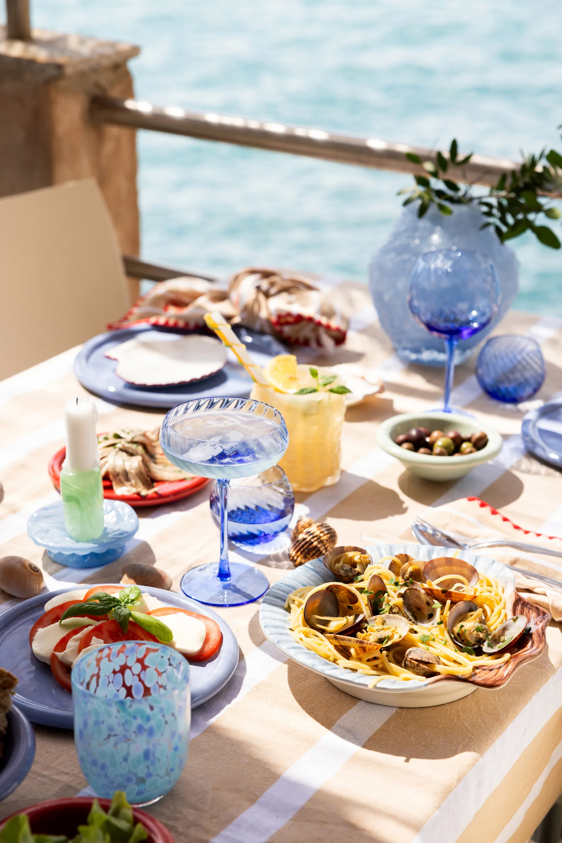 Prato Armona 23,5x23,5 cm, Azul claro Byon