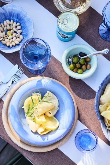 Prato fundo Porto - Azul‑claro, Ø22 cm - Byon