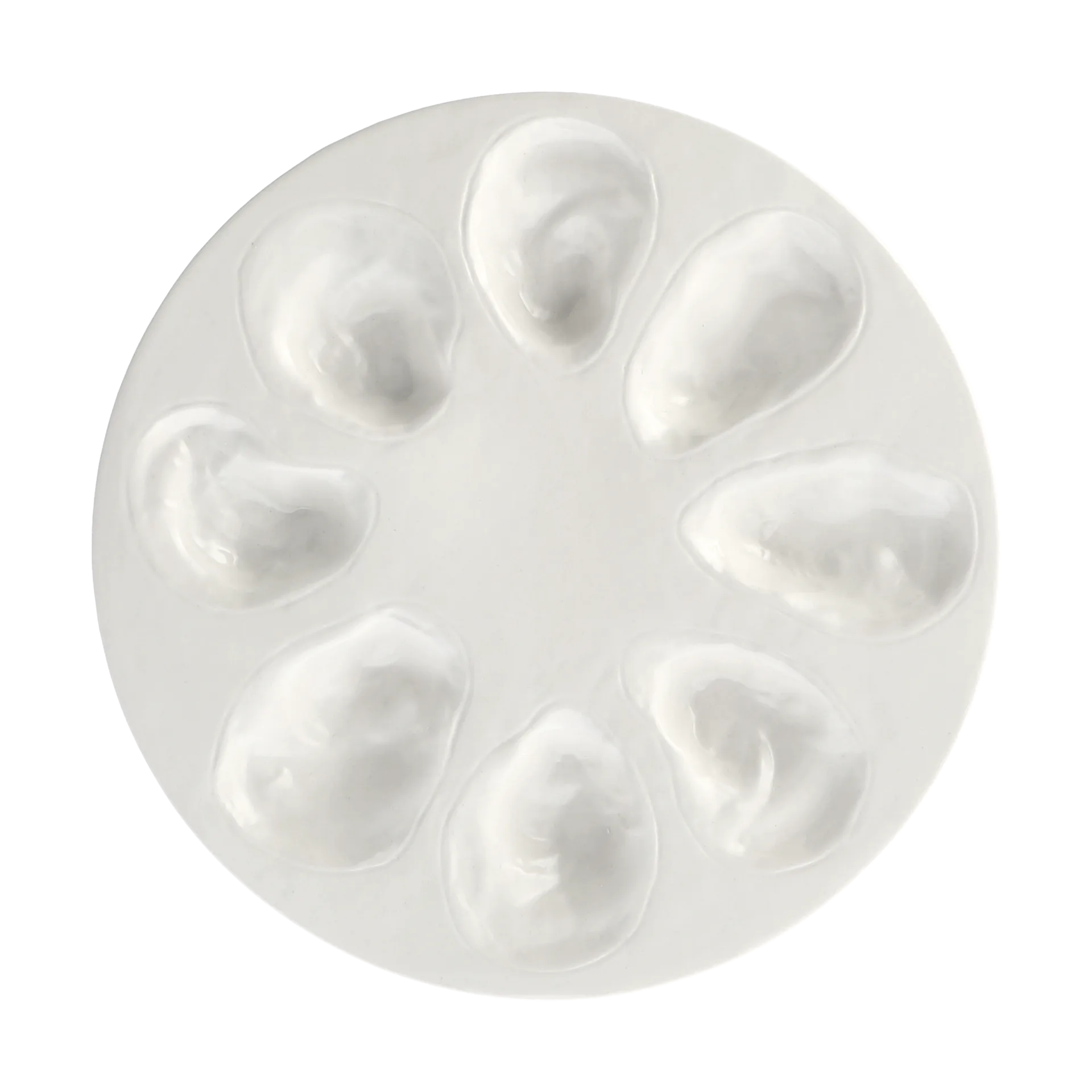 Prato Oyster Ø27 cm, Branco Byon