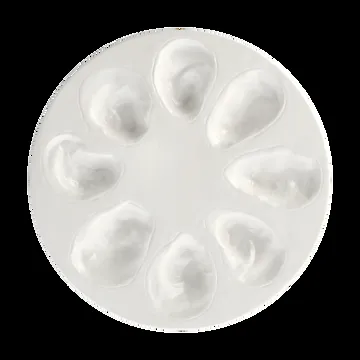 Prato Oyster Ø27 cm - Branco - Byon
