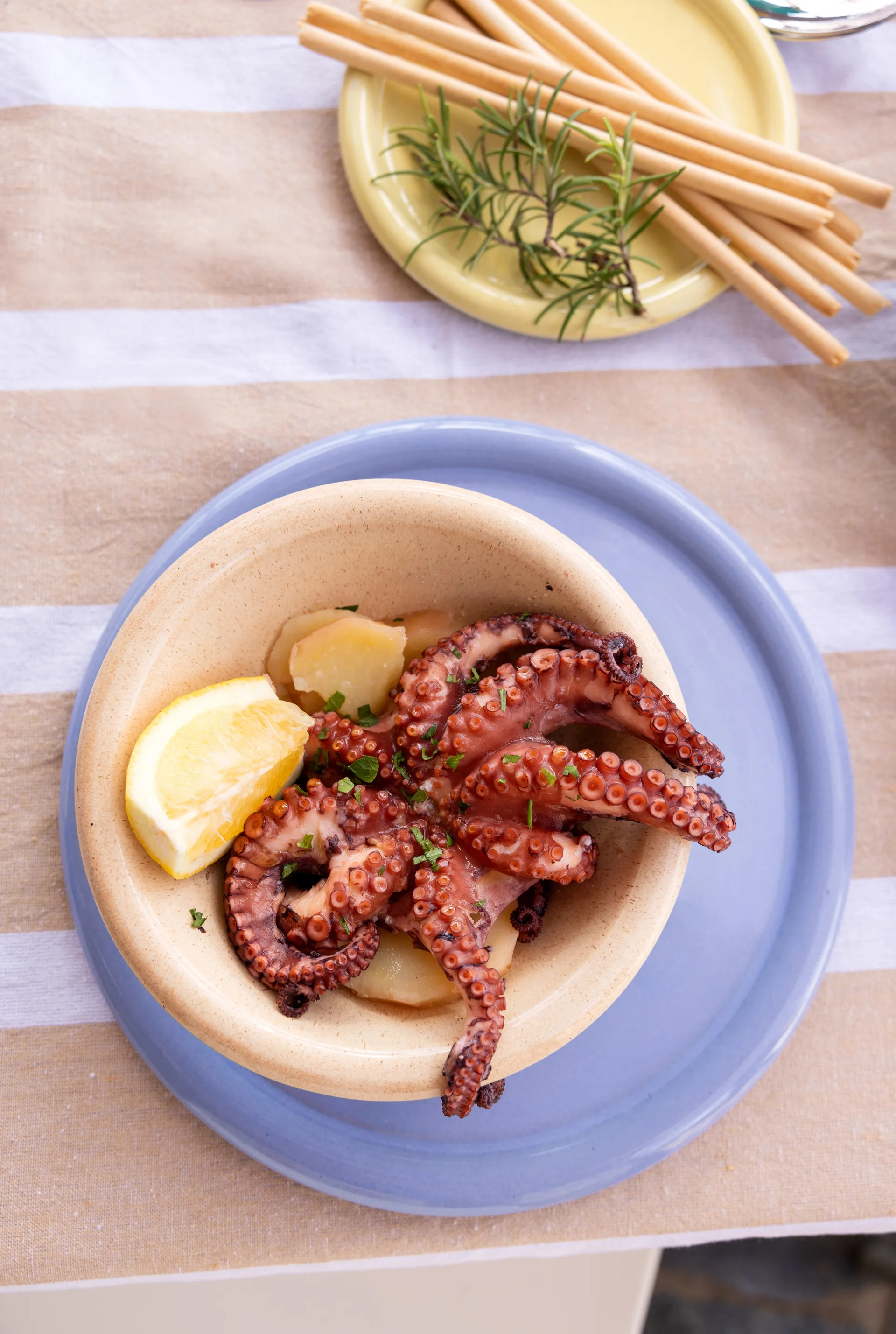 Prato Porto Ø21,5 cm, Azul claro Byon