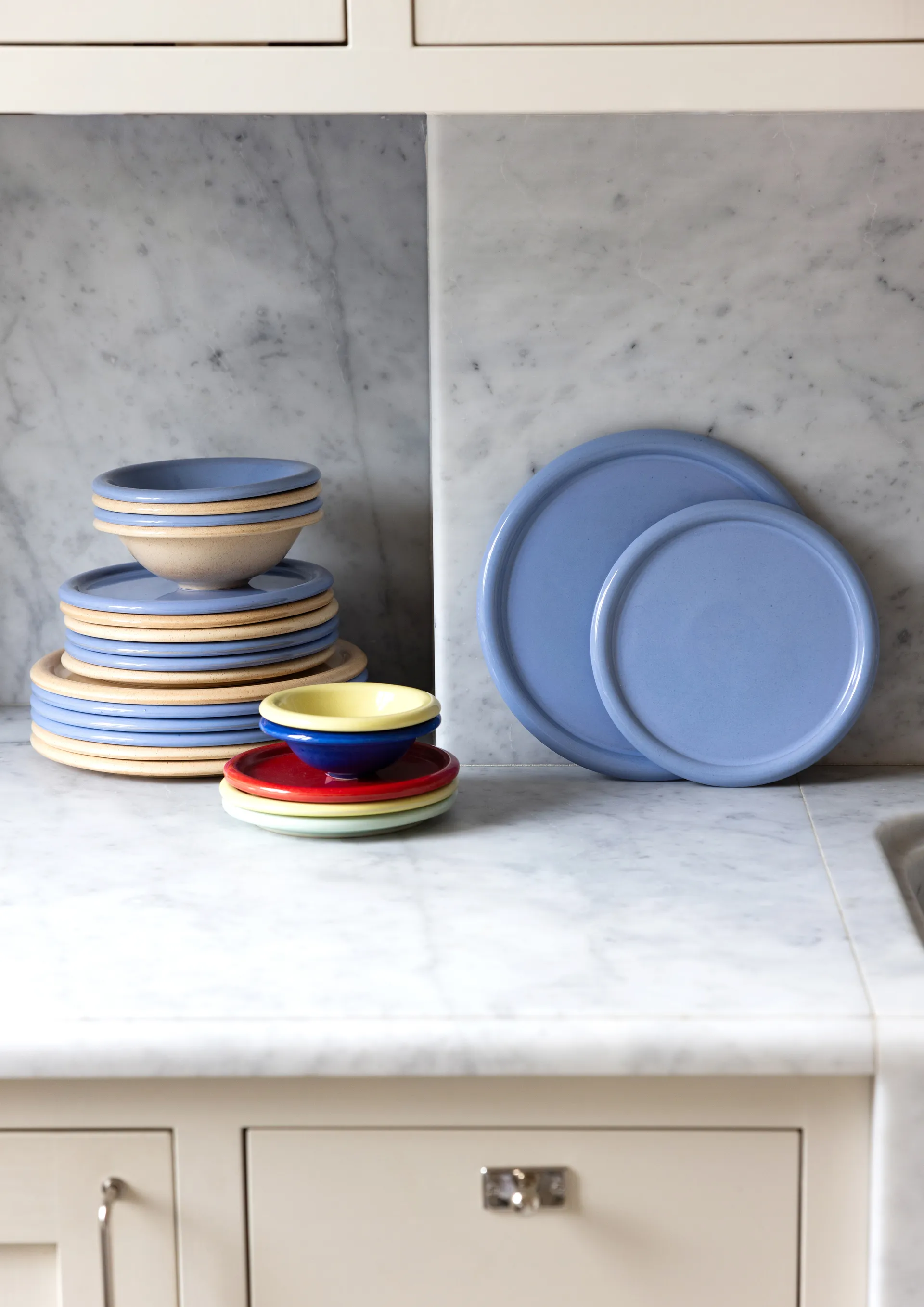 Prato Porto Ø26,5 cm, Azul claro Byon