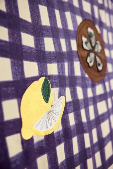 Sera toalha de mesa - Ameixa (roxo), 150x280 cm - Byon