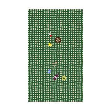 Sera toalha de mesa - Verde, 150x280 cm - Byon