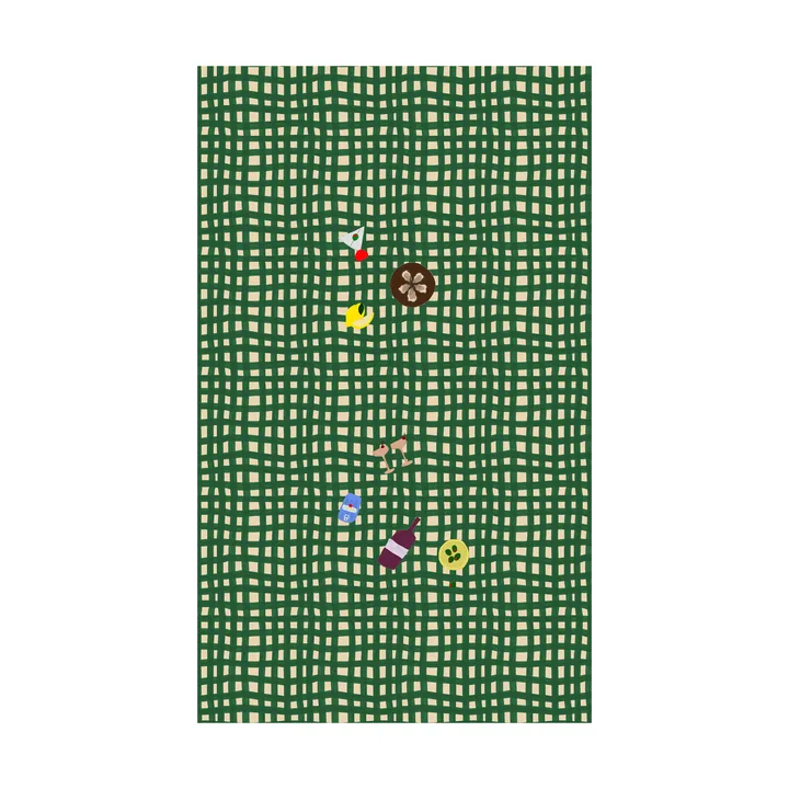 Sera toalha de mesa - Verde, 150x280 cm - Byon