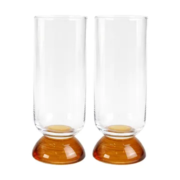 Spice copo alto 38 cl pack de 2 - Transparente-amber - Byon