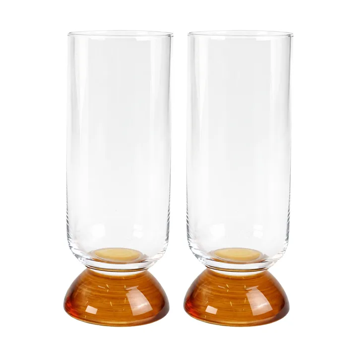 Spice copo alto 38 cl pack de 2 - Transparente-amber - Byon