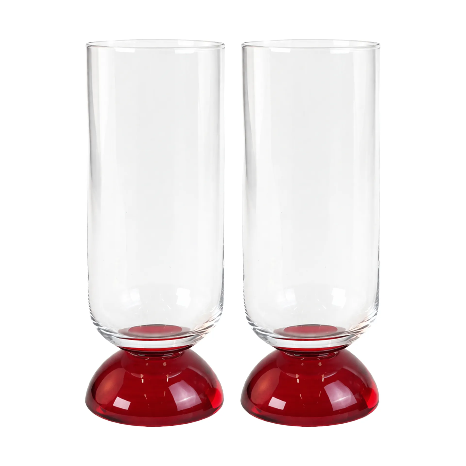 Spice copo alto 38 cl pack de 2, Vermelho-claro Byon