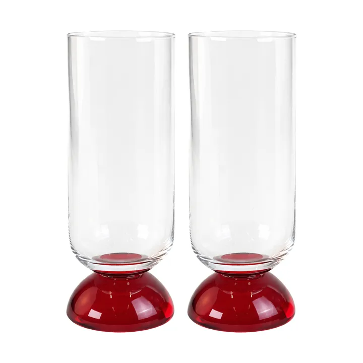 Spice copo alto 38 cl pack de 2 - Vermelho-claro - Byon