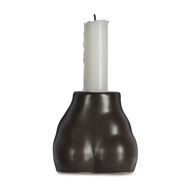 Suporte de velas Nature 9,5 cm, Brown Byon