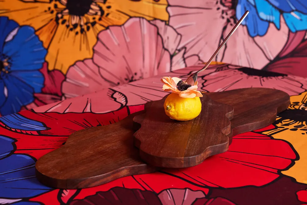 Tábua de corte Flowy 20x40 cm, Acácia  Byon