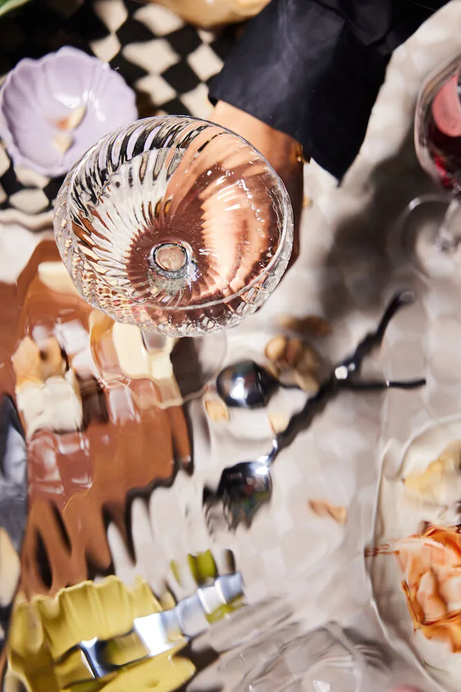 Taça de champanhe Opacity 30 cl, 4 un., Transparente Byon