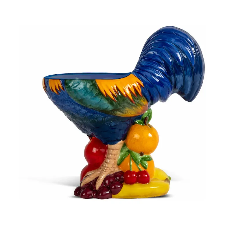 Tigela Fruity Rooster, Azul Byon