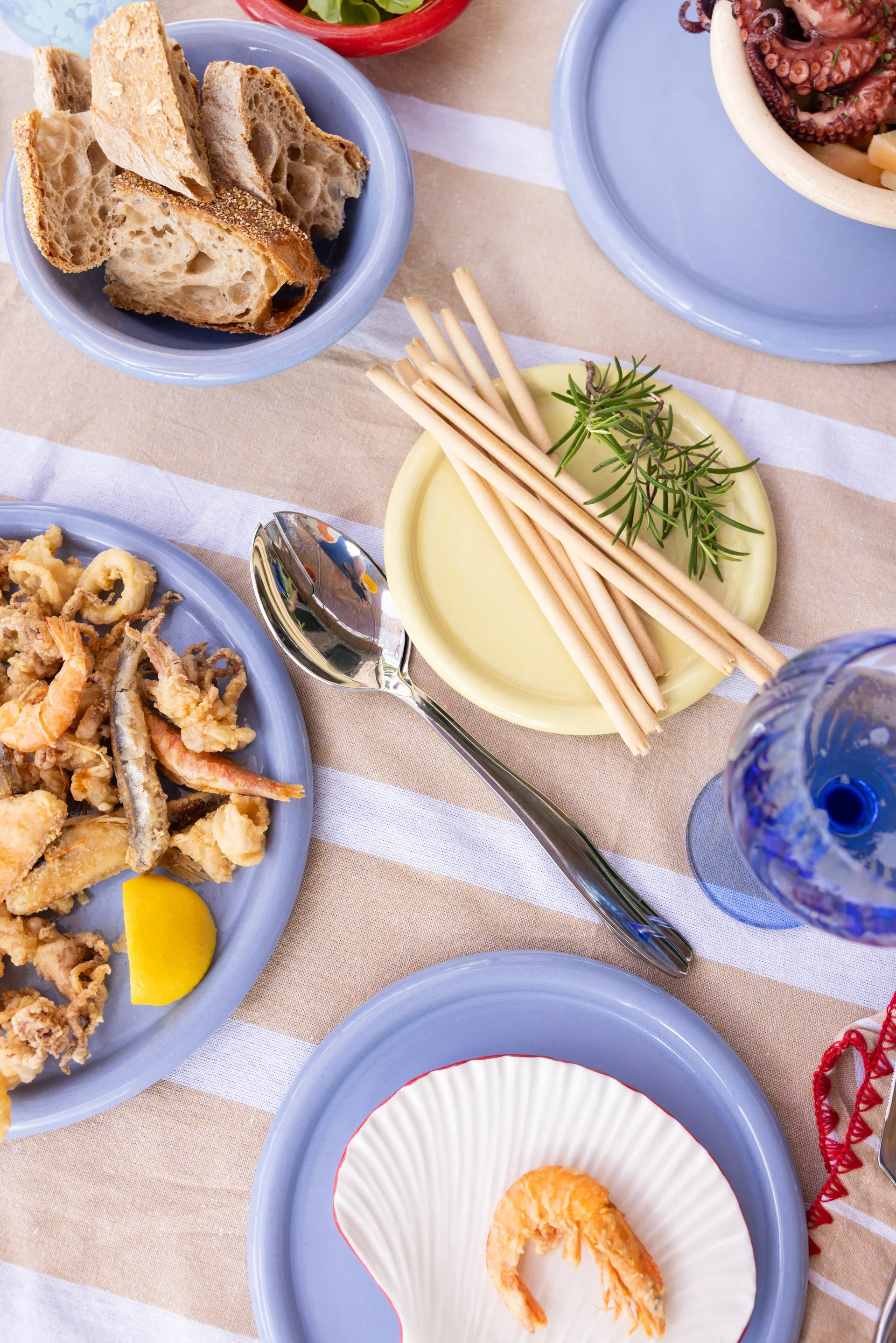 Tigela Porto Ø18 cm, Azul claro Byon