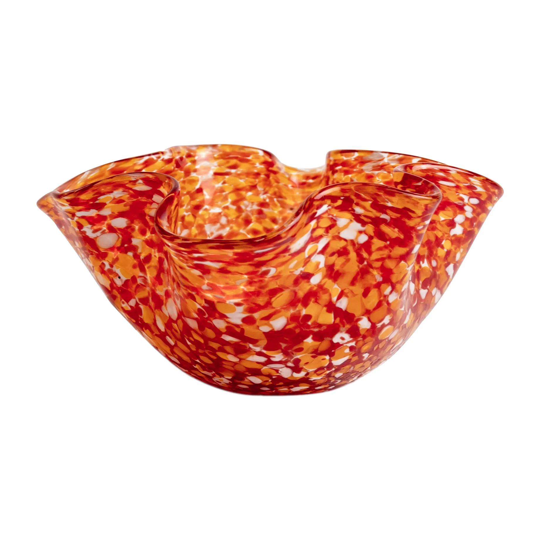 Tigela S Ø17 cm Cara , vermelho-laranja Byon