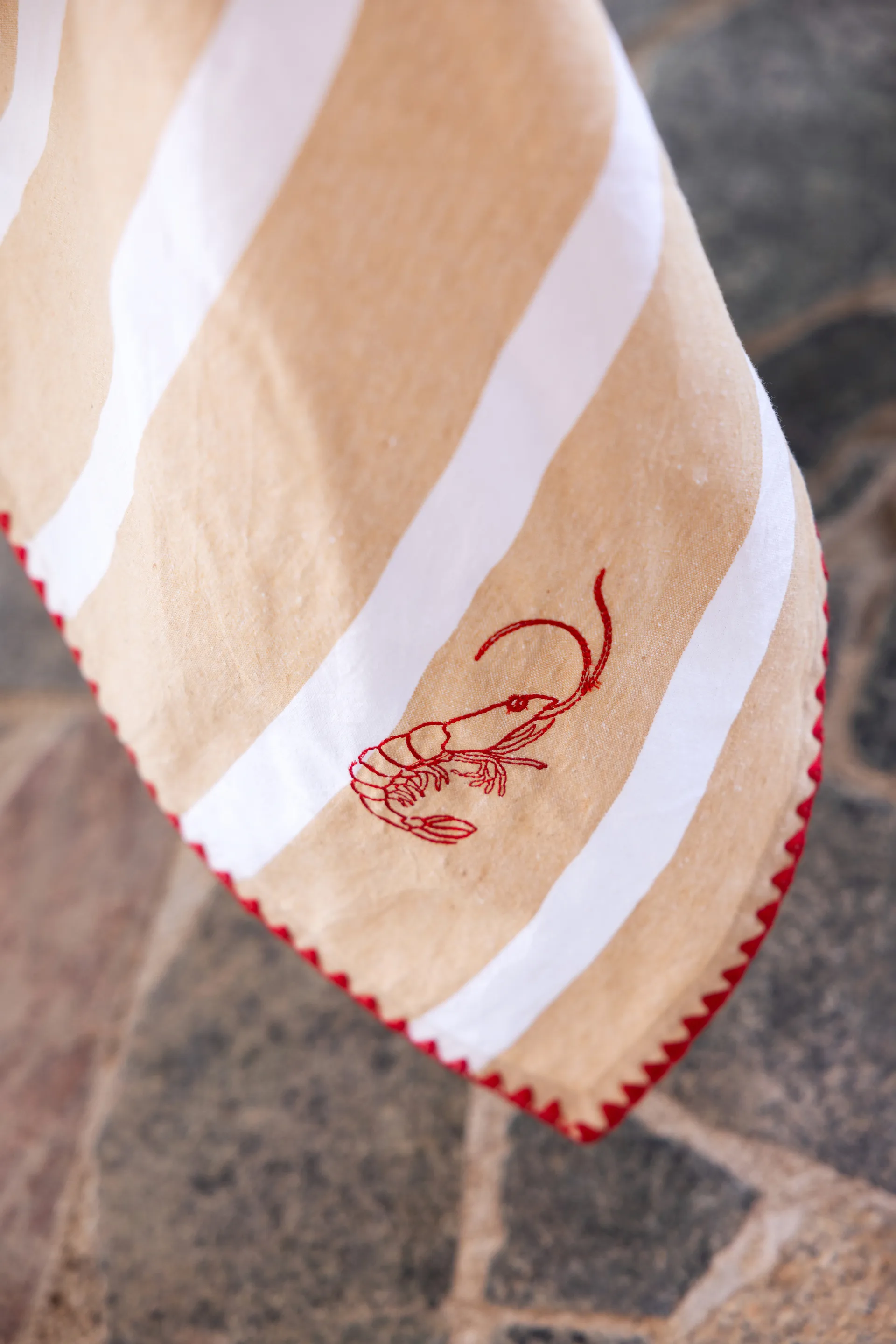 Toalha de mesa Bubba 150x280 cm, Beige Byon