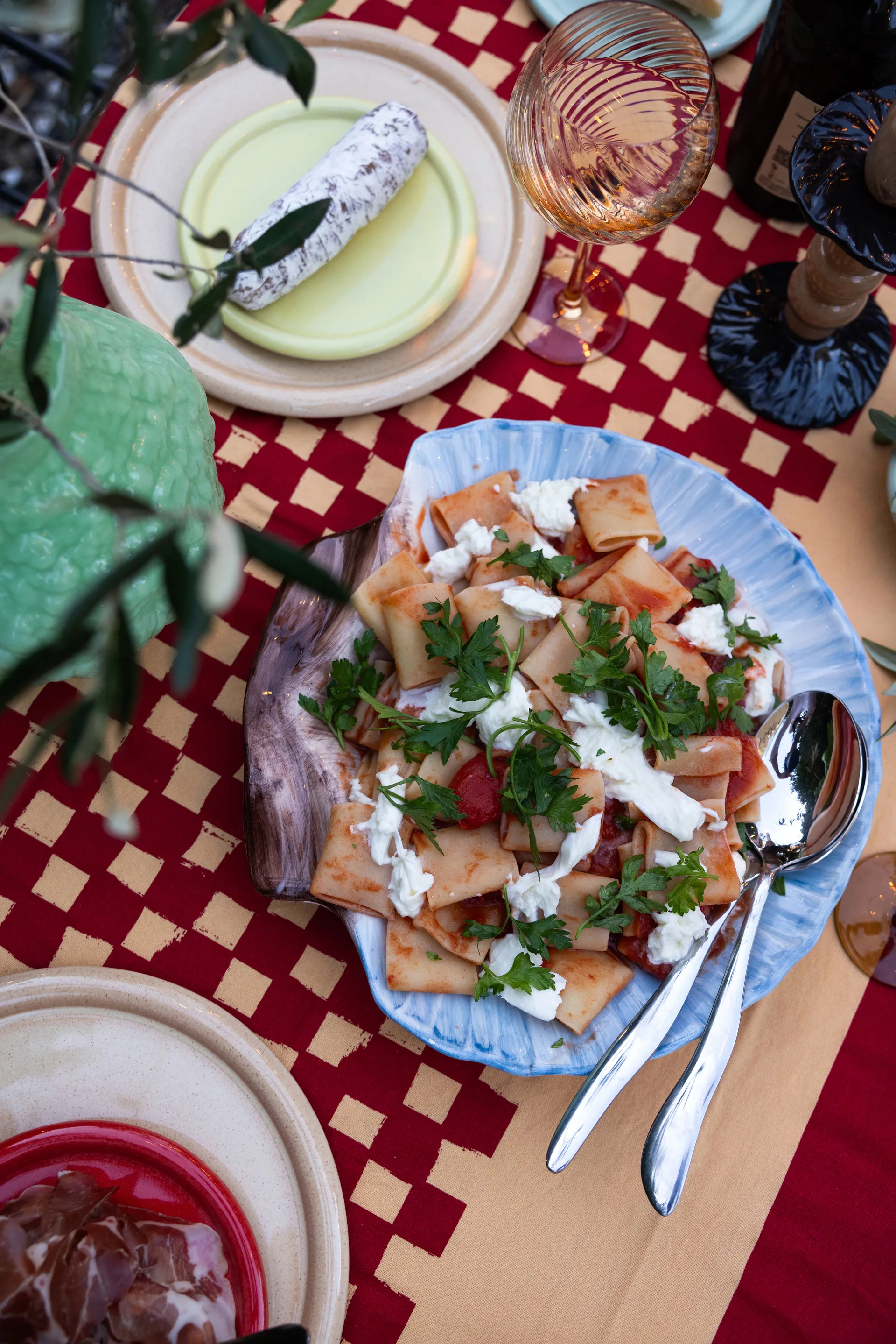 Travessa Armona 32x32,5 cm, Azul claro Byon