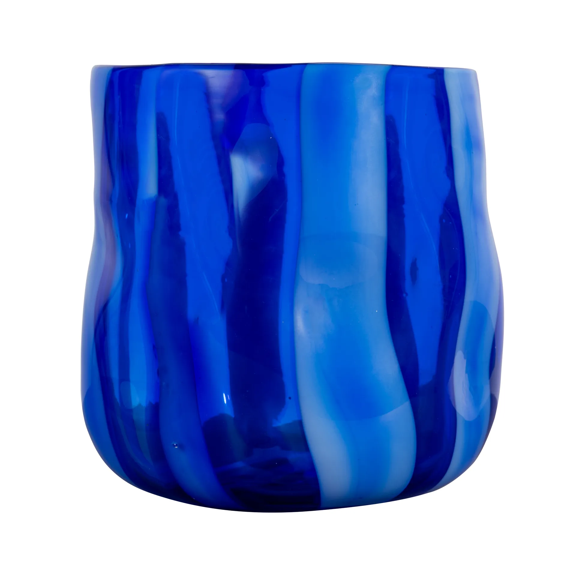 Triton vaso 24 cm, azul Byon