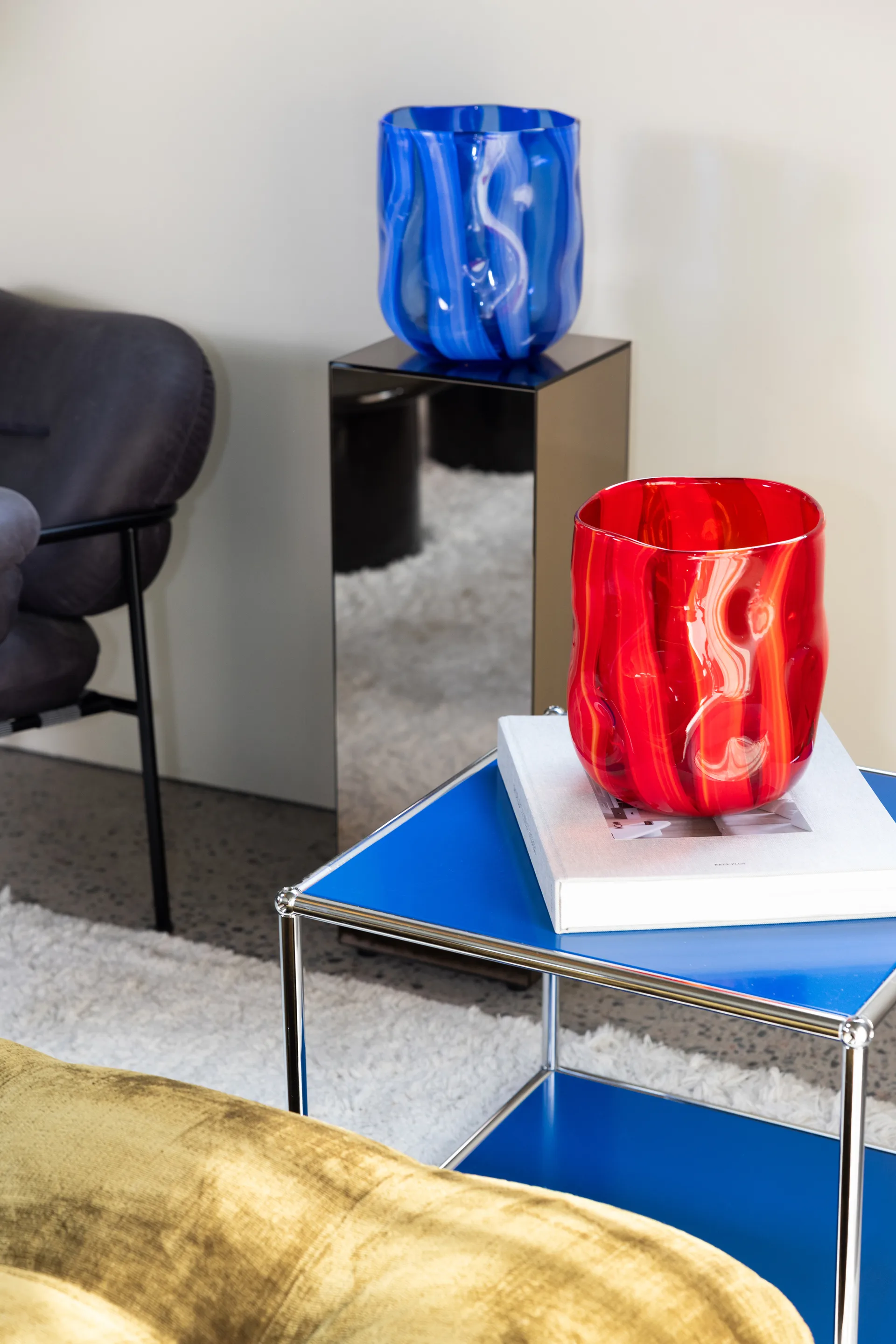 Triton vaso 24 cm, Vermelho Byon