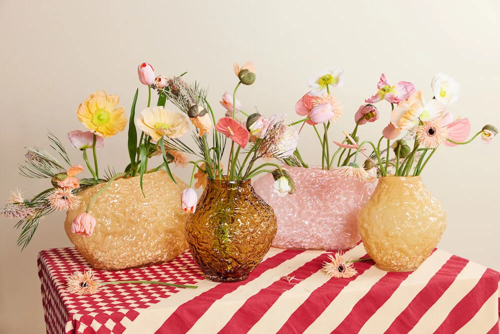 Vaso Corallo L 15x45 cm, Amarelo Byon