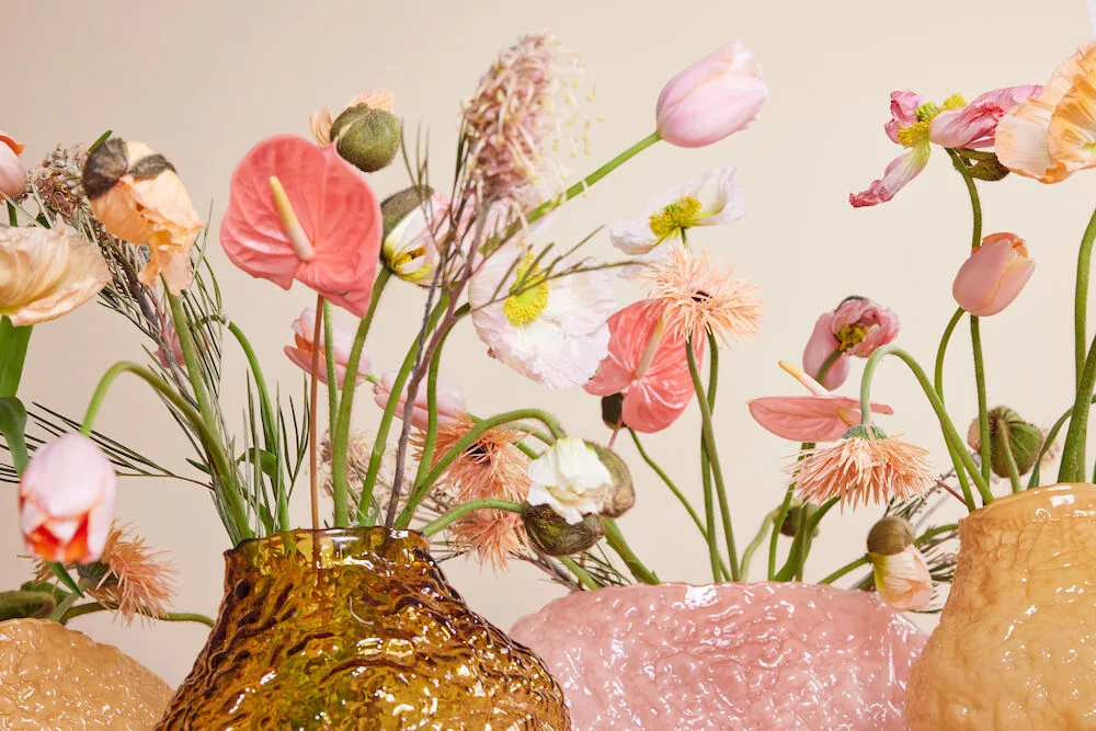 Vaso Corallo L 15x45 cm, Rosa Byon