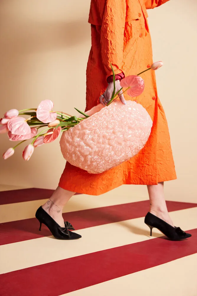 Vaso Corallo L 15x45 cm, Rosa Byon