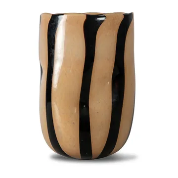 Vaso Curt 30 cm - Black-beige - Byon
