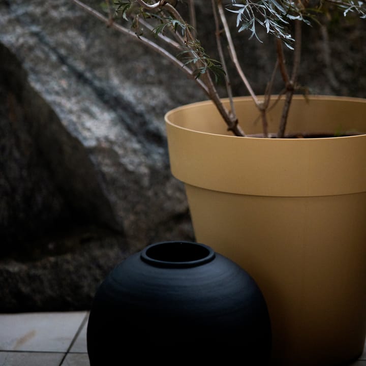 Vaso de flores Bee Ø29,5 cm, Preto Byon