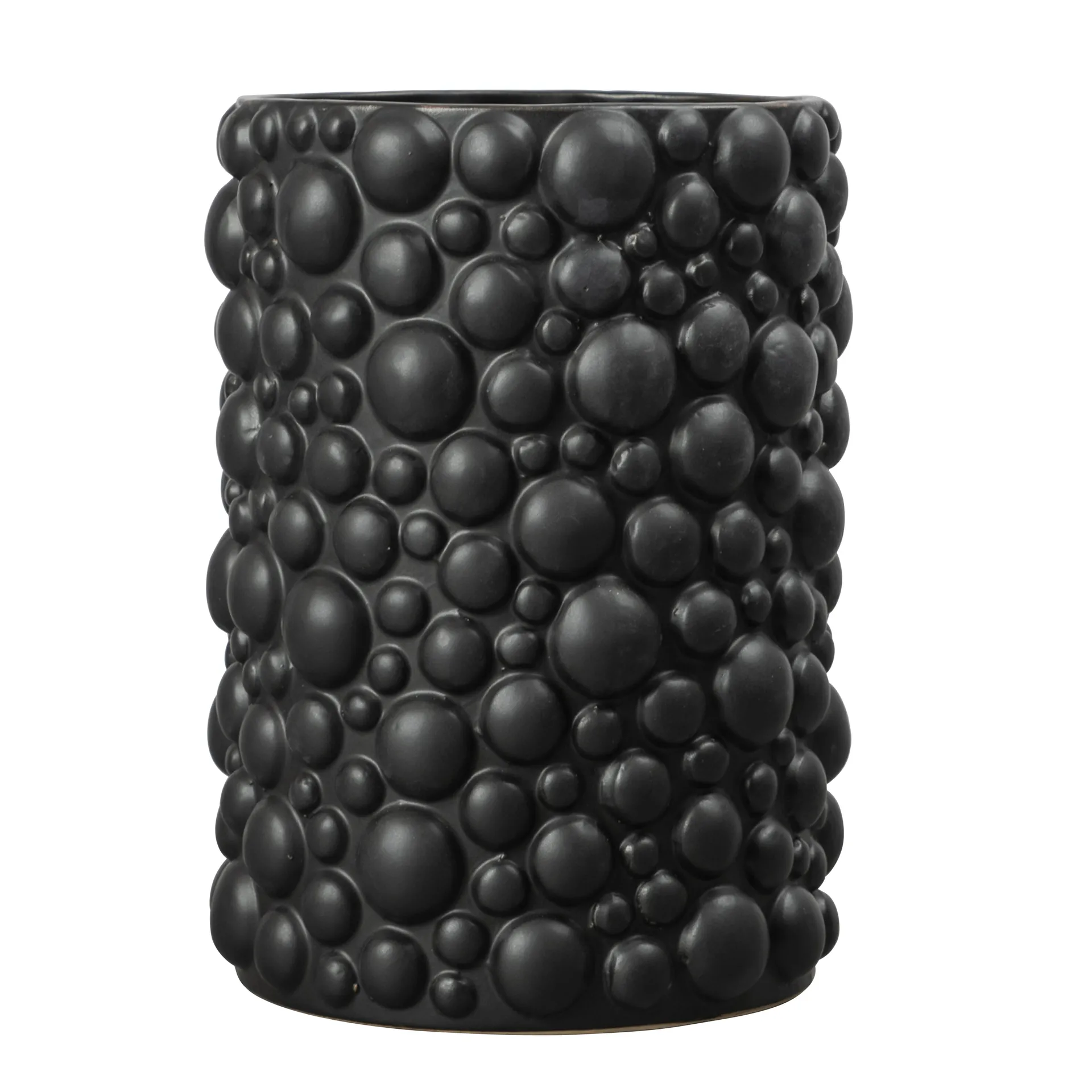 Vaso de flores pequeno Celeste, Preto Byon