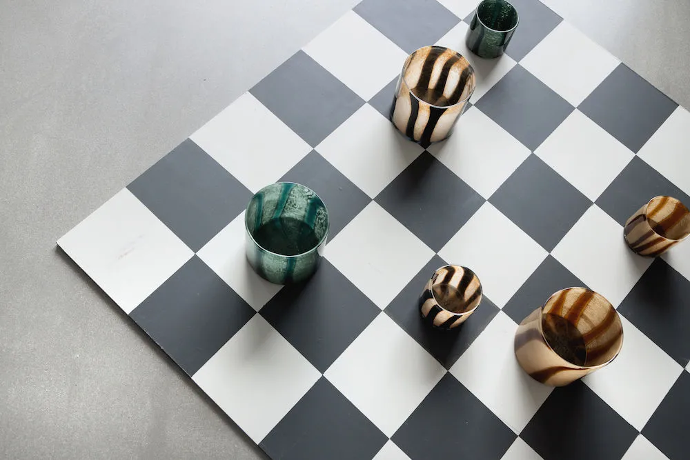 Vaso-lanterna Calore M Ø15 cm, Brown-beige Byon