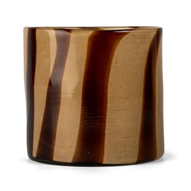 Vaso-lanterna Calore M Ø15 cm, Brown-beige Byon