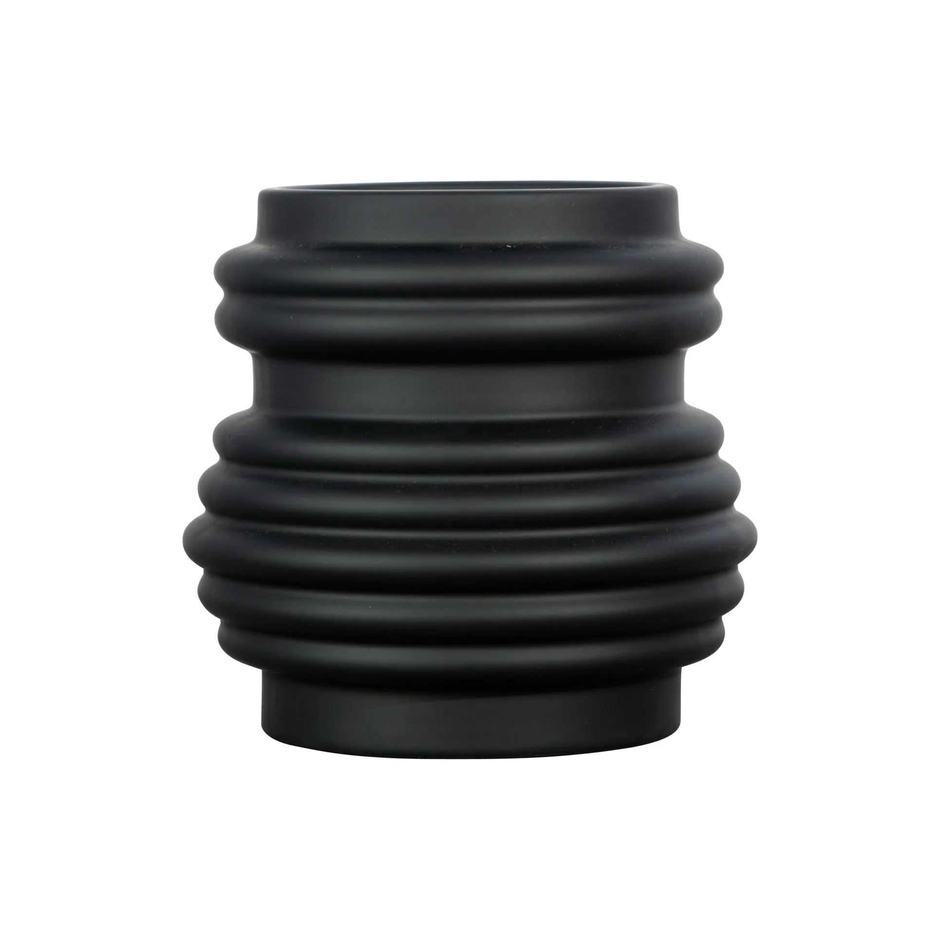 Vaso Mila 15 cm, preto Byon