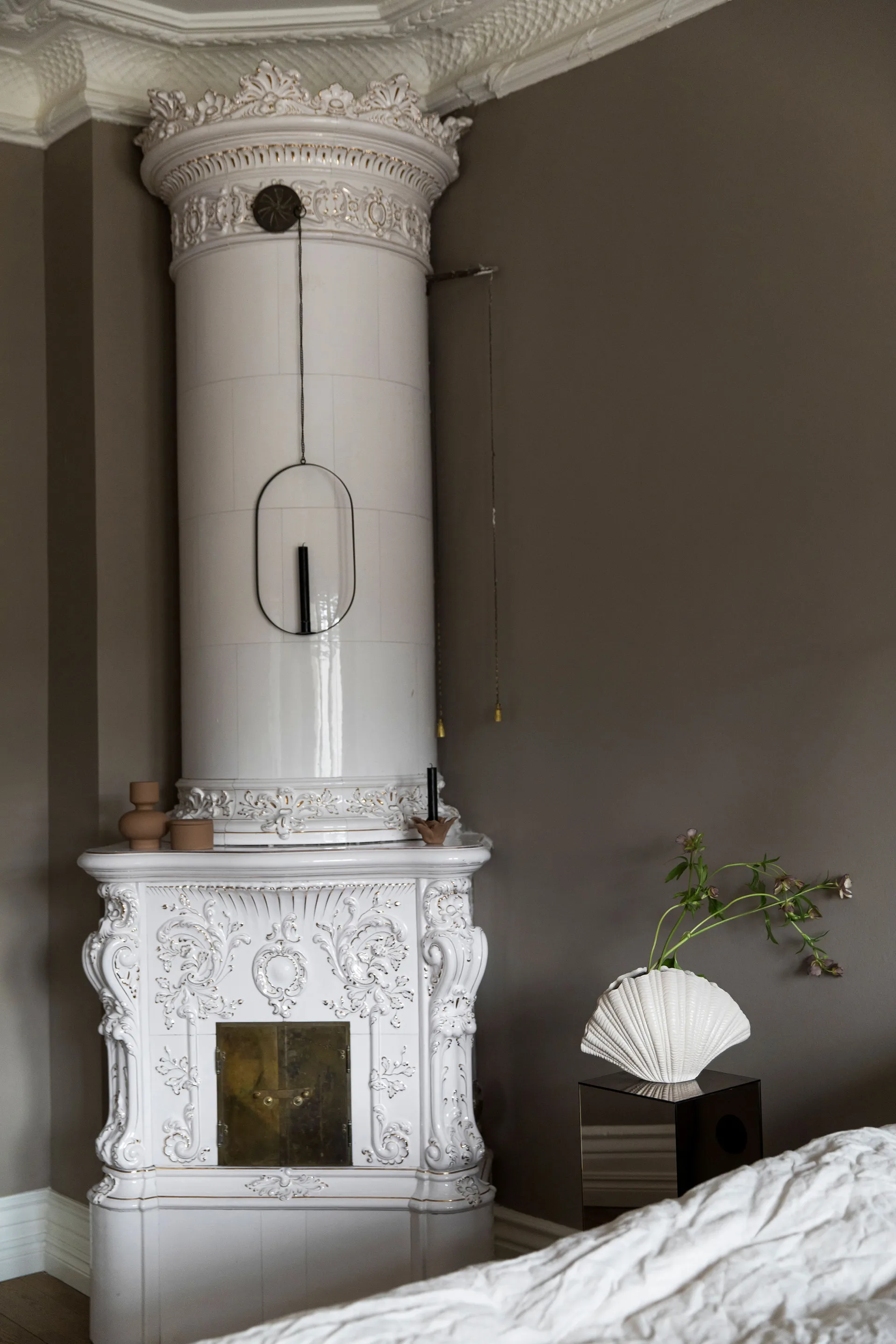 Vaso Shell, Branco Byon