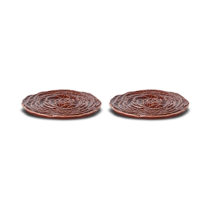 Veggie suporte para copos Ø10 cm 2 unidades - Vermelho vinho - Byon