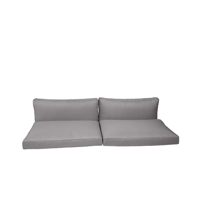 Almofada Chester para encosto+assento - Cane-Line Natté taupe - Cane-line