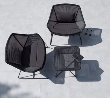 Almofadas Breeze poltrona lounge - Cane-line Natté black - Cane-line