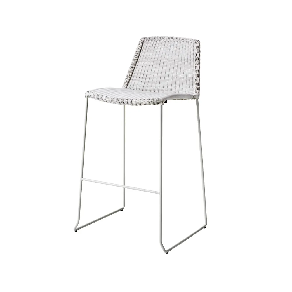 Banqueta de bar Breeze, White grey Cane-line