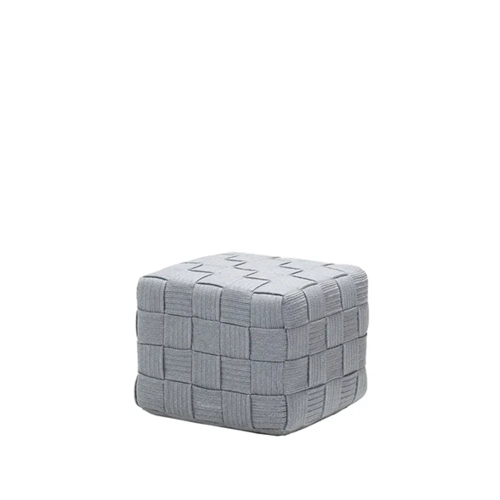 Banquinho Cube, Light grey Cane-line