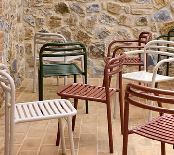 Cadeira Bliss - Desert red - Cane-line