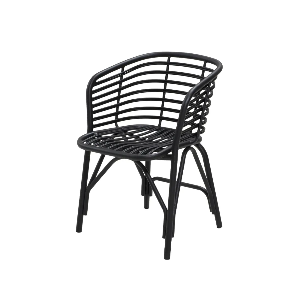 Cadeira de braços Blend, Lava grey Cane-line