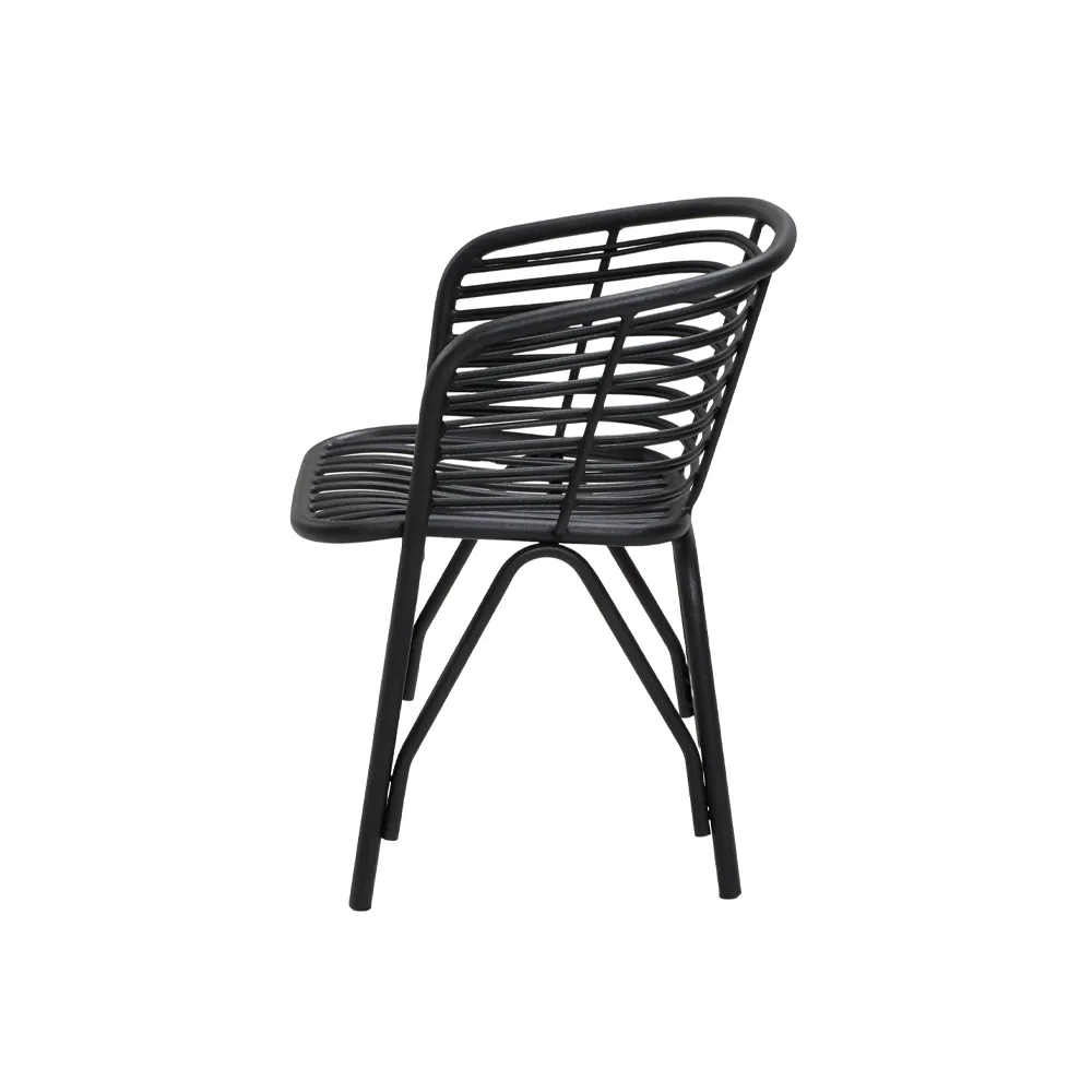 Cadeira de braços Blend, Lava grey Cane-line