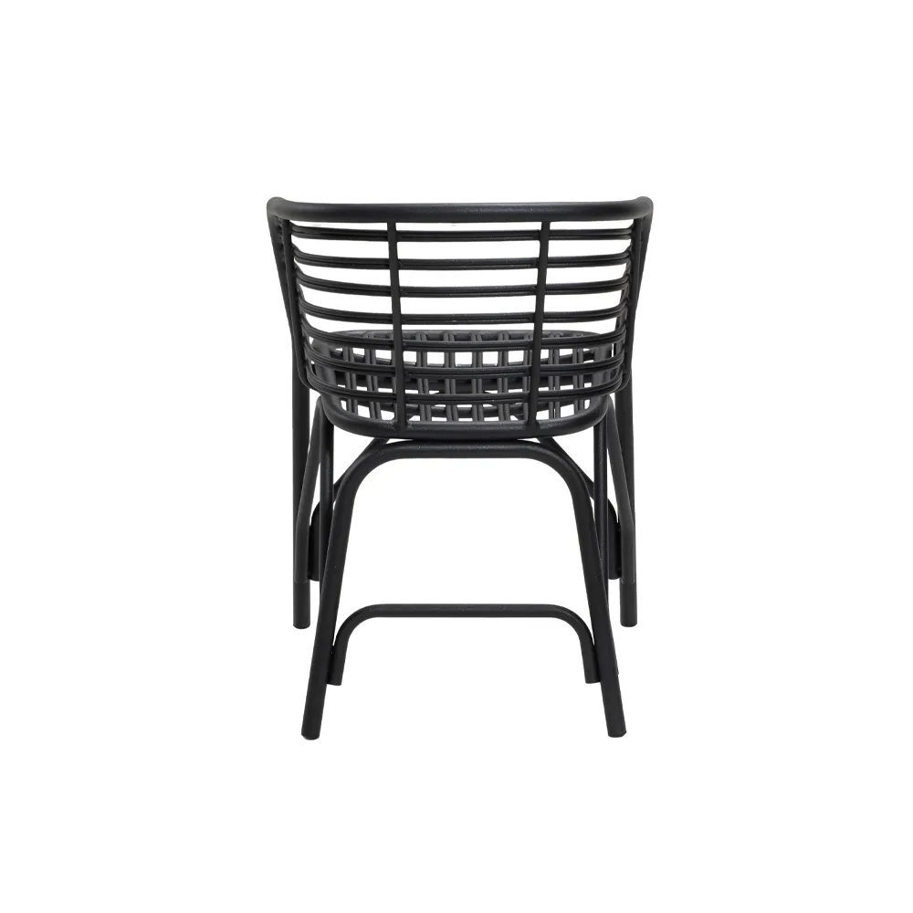 Cadeira de braços Blend, Lava grey Cane-line