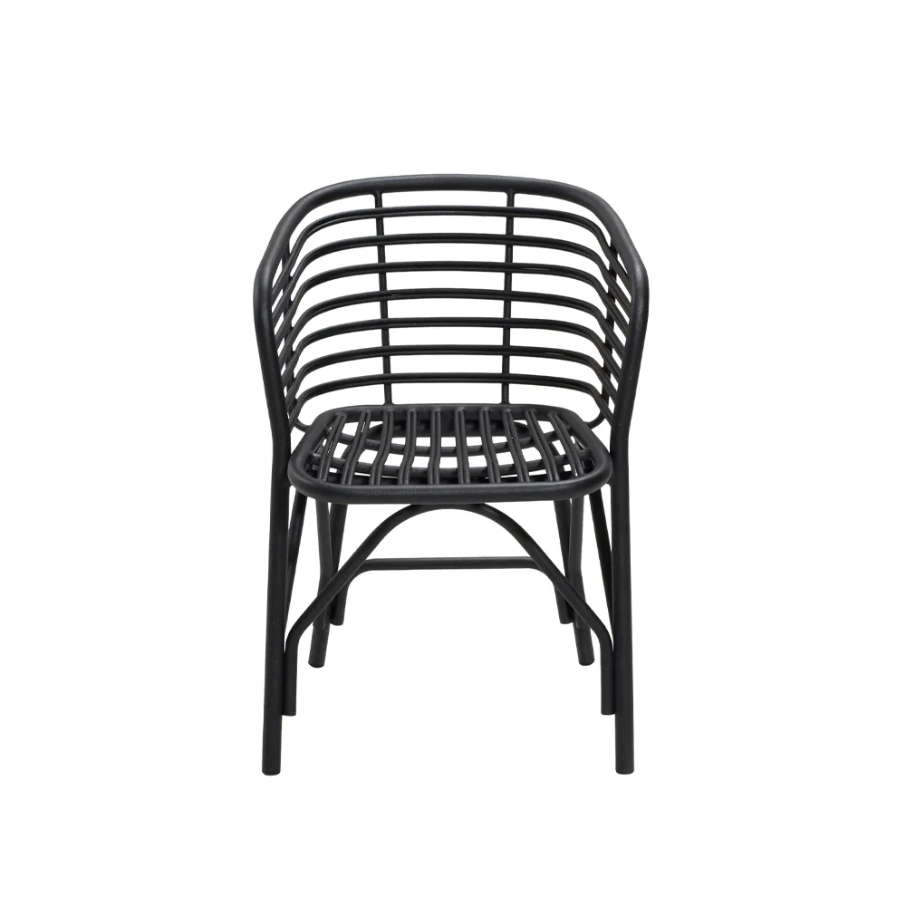 Cadeira de braços Blend, Lava grey Cane-line