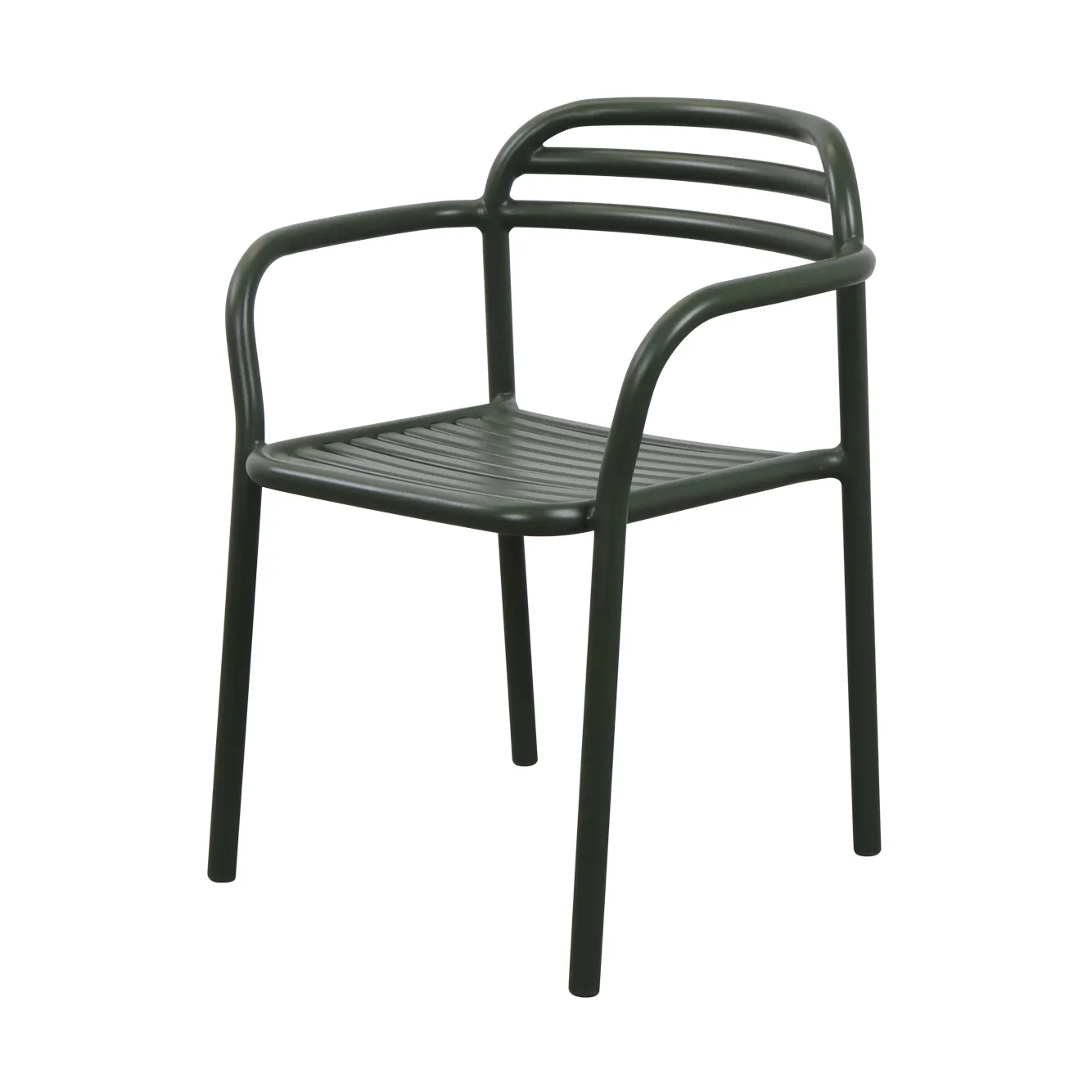 Cadeira de braços Bliss, Dark green Cane-line